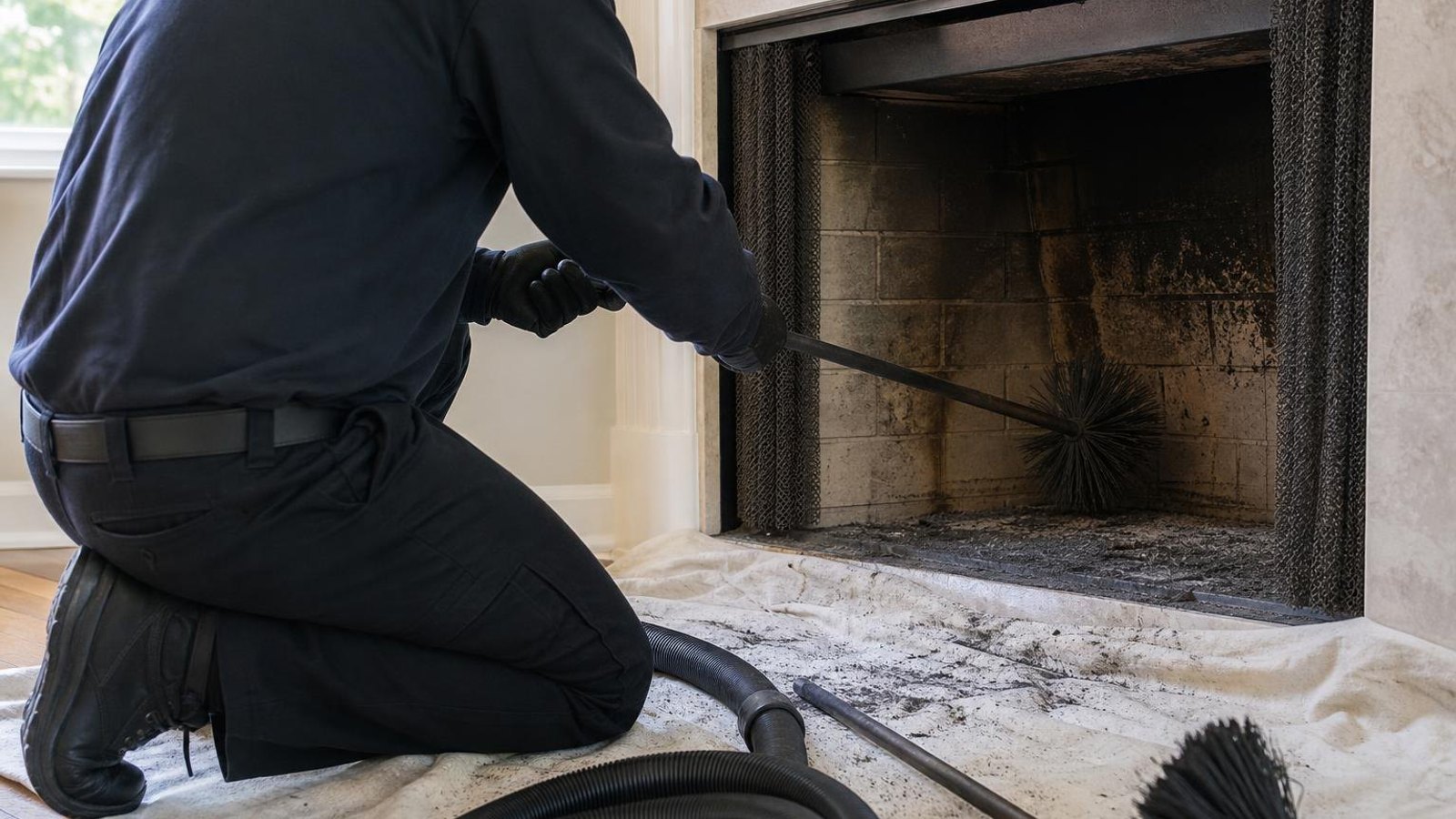 Practical chimney sweep & inspection in Santa Clarita